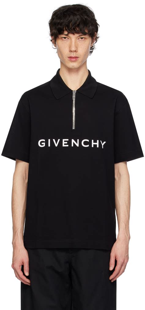 givenchy black polo|givenchy polo men.